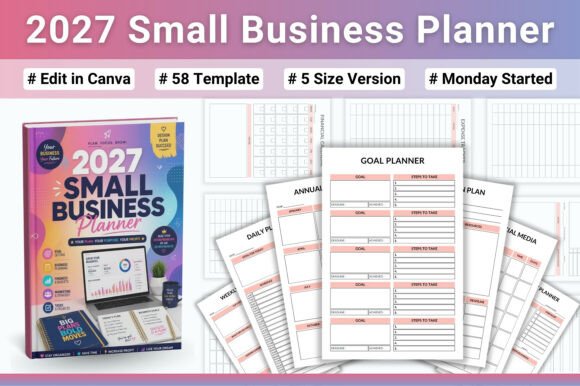 Download 📒 2027 Small Business Planner - Small business Collection