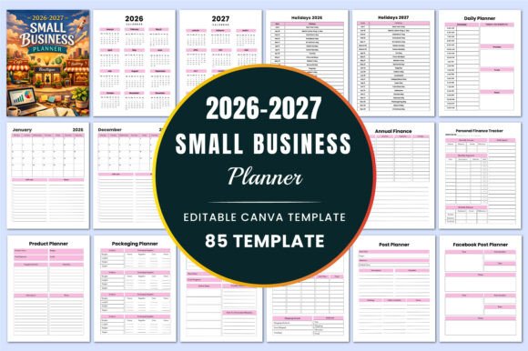 Download 2026–2027 Small Business Planner KDP - Small business Collection
