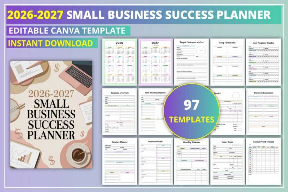 Download 2026-2027 Small Business Success Planner - Small business Collection